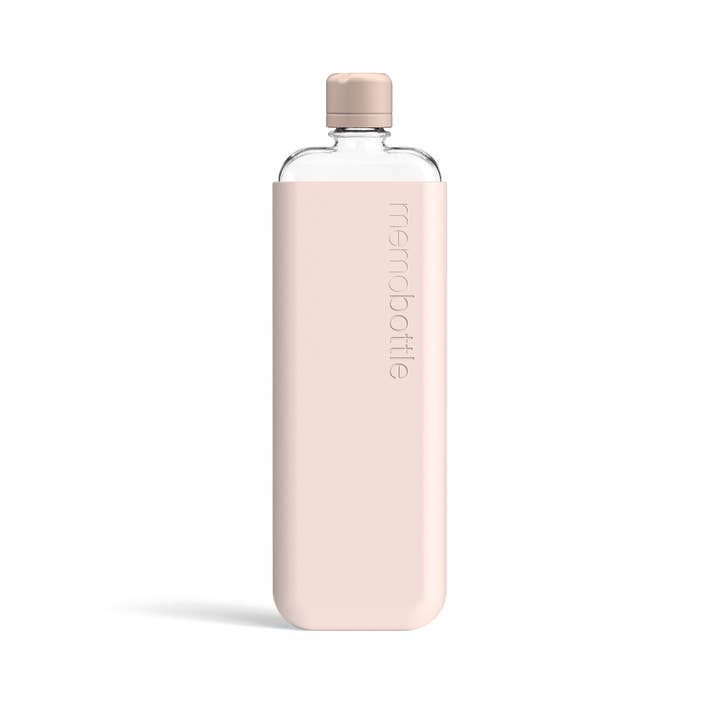 Slim Memobottle Bundle (Bottle, Silicone Sleeve & Lid) by Memobottle - Bayte