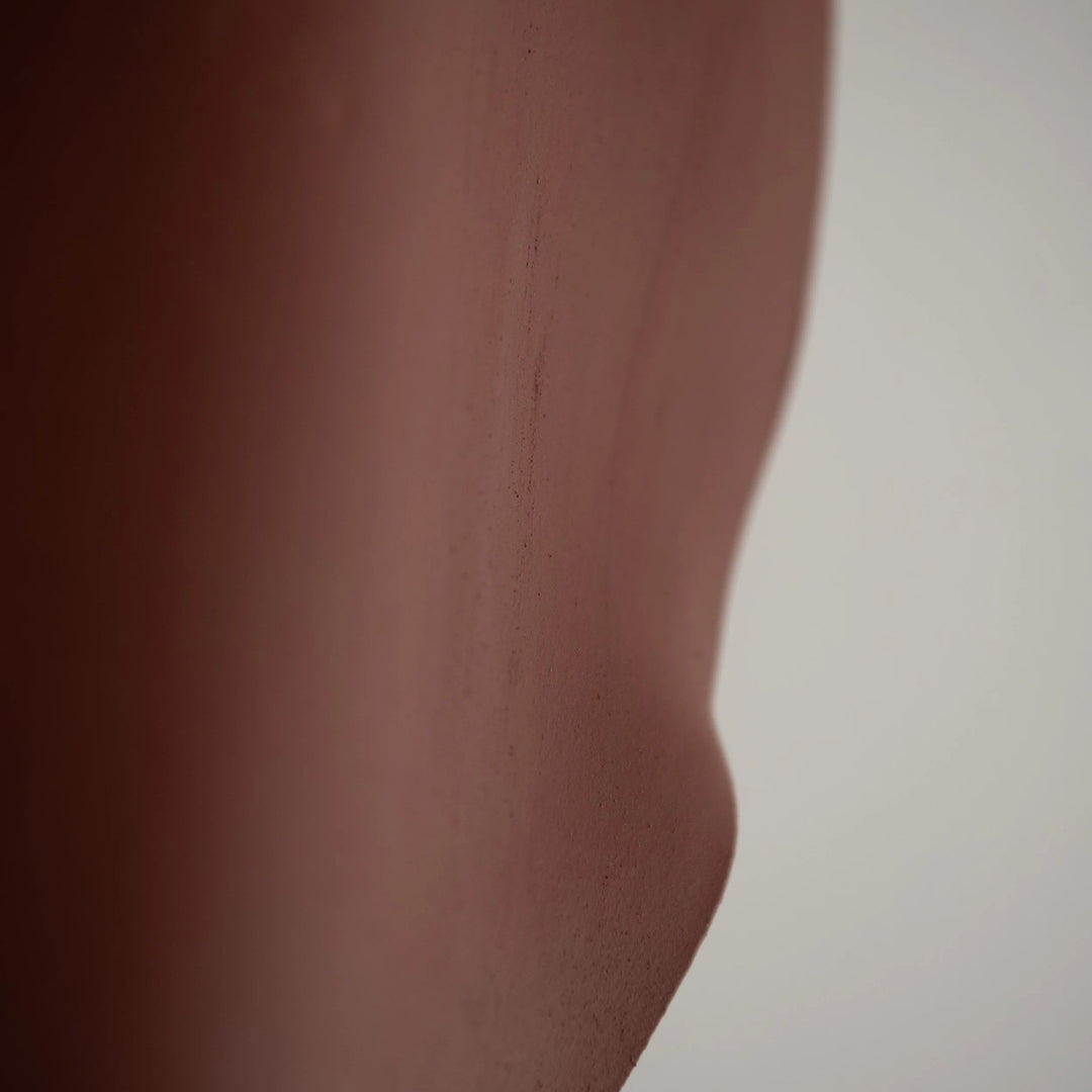 Folding &amp; Unfolding Ceramic Wall Sconce - detail