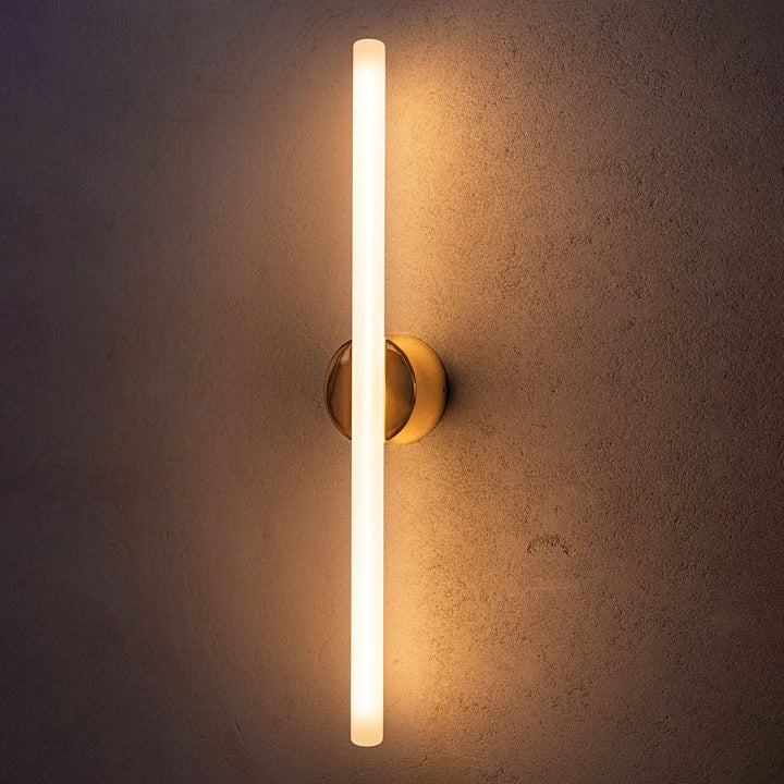 Kilter Wall Light In Solid Brass - Set of 2