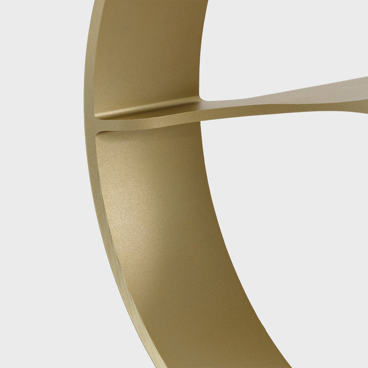 Loop Wall Light in Gold + Sphere IV