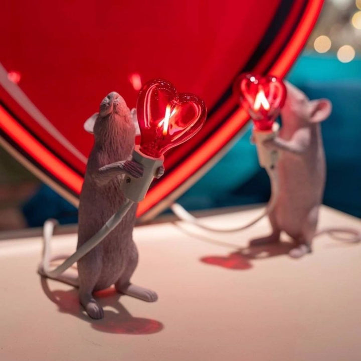 Mouse Table Lamp Love Edition by Seletti - Bayte