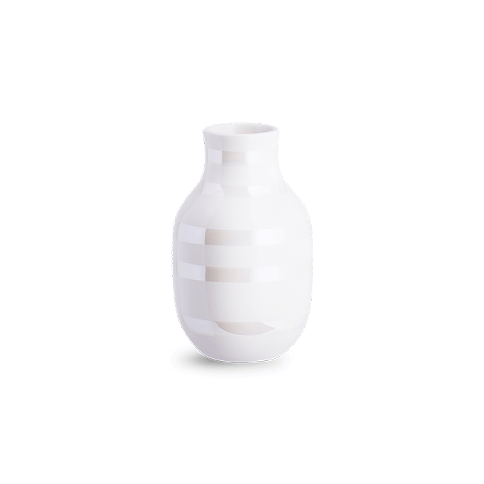 Kähler Omaggio Vase, Mother Of Pearl, H: 4.9"