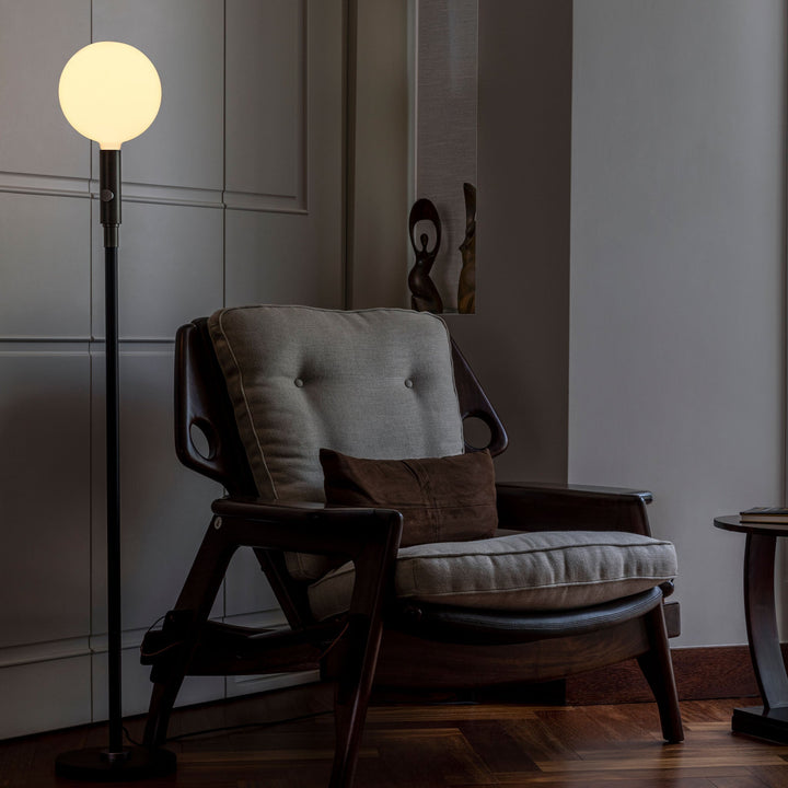 Poise Adjustable Floor Lamp in Graphite