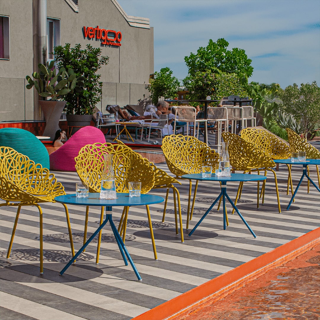 Bacana Chair Indoor/Outdoor set of 2 pcs