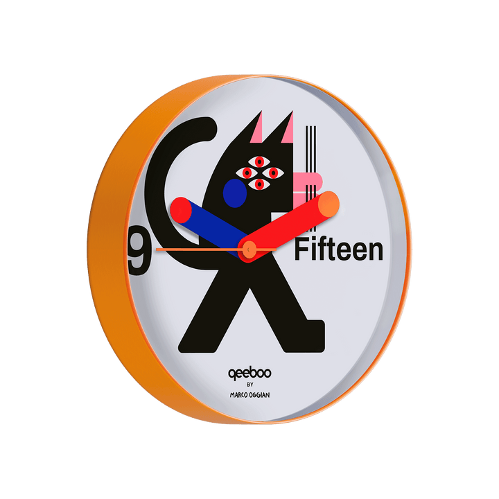 Black Cat Wall Clock