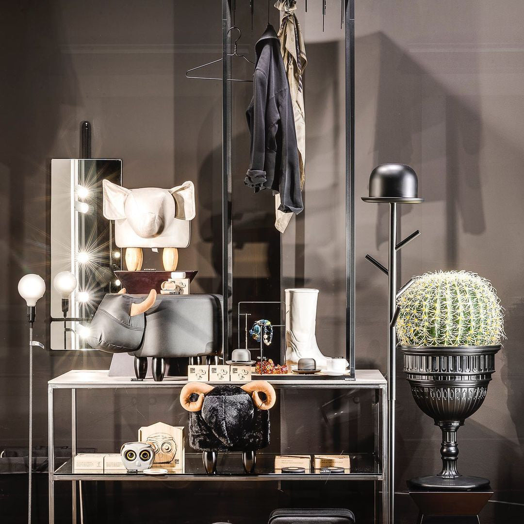 Capitol Planter and Champagne Cooler White design Studio Job