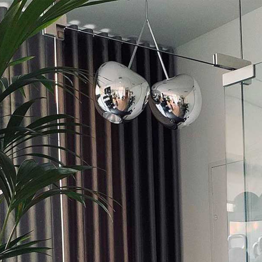 Cherry Lamp Metal Finish