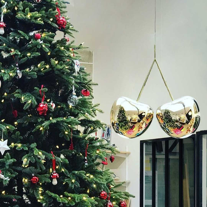 Cherry Lamp Metal Finish