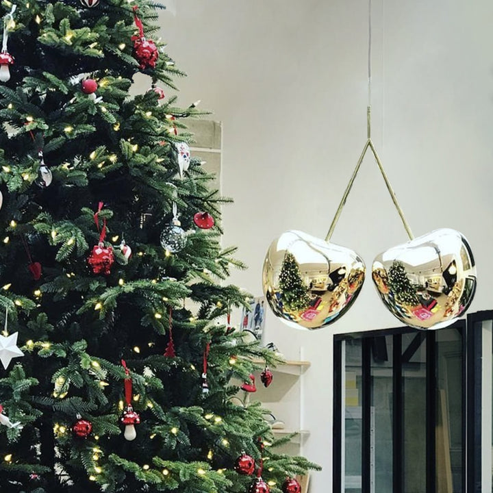 Cherry Lamp Metal Finish