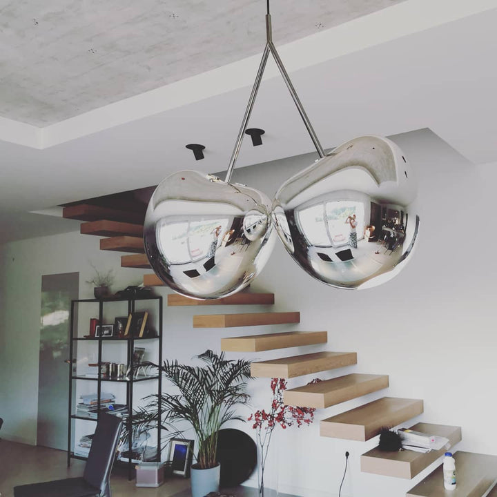 Cherry Lamp Metal Finish