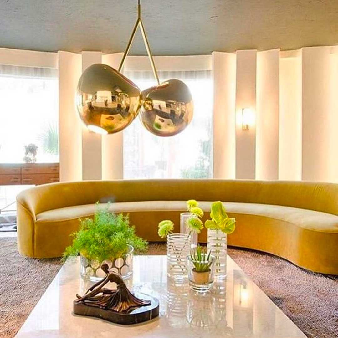 Cherry Lamp Metal Finish