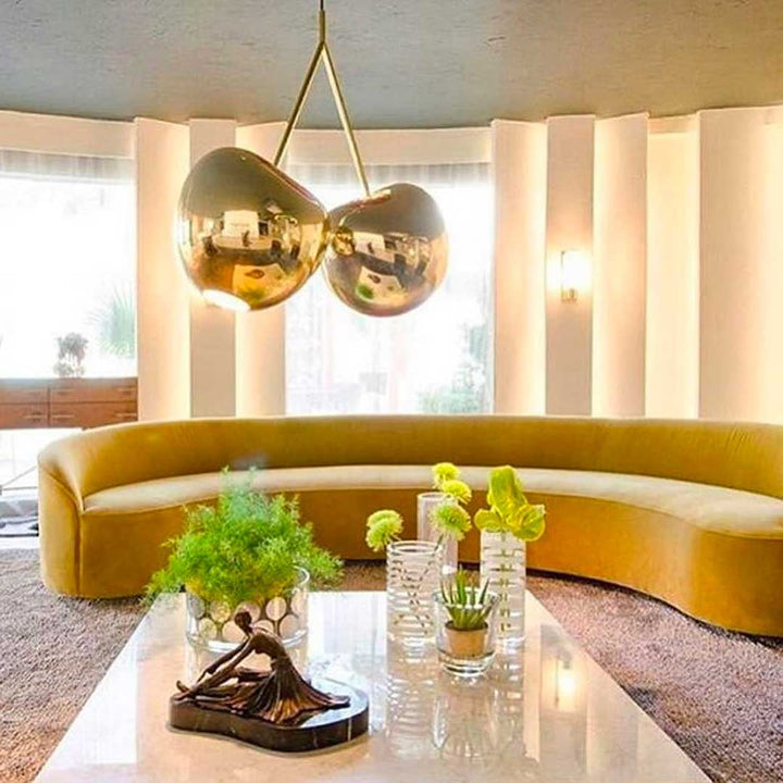 Cherry Lamp Metal Finish