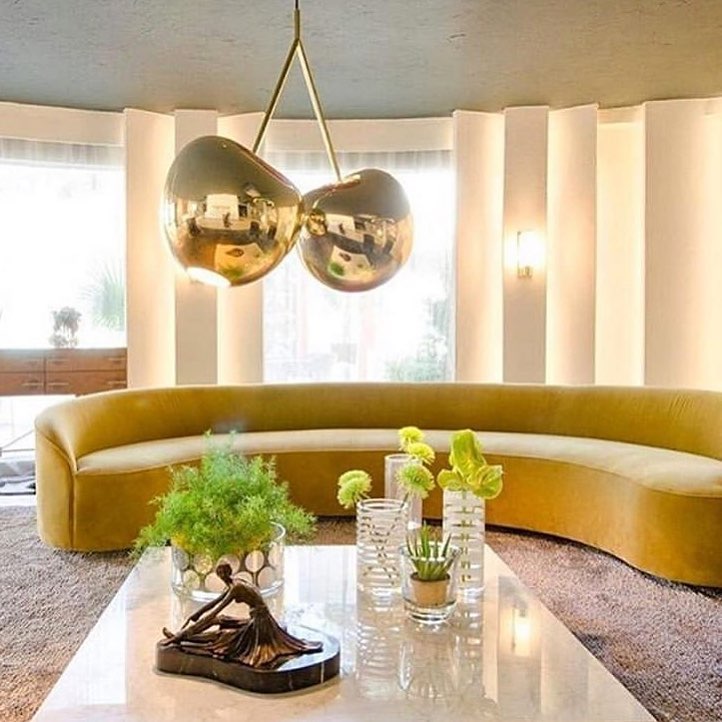 Cherry Lamp Metal Finish