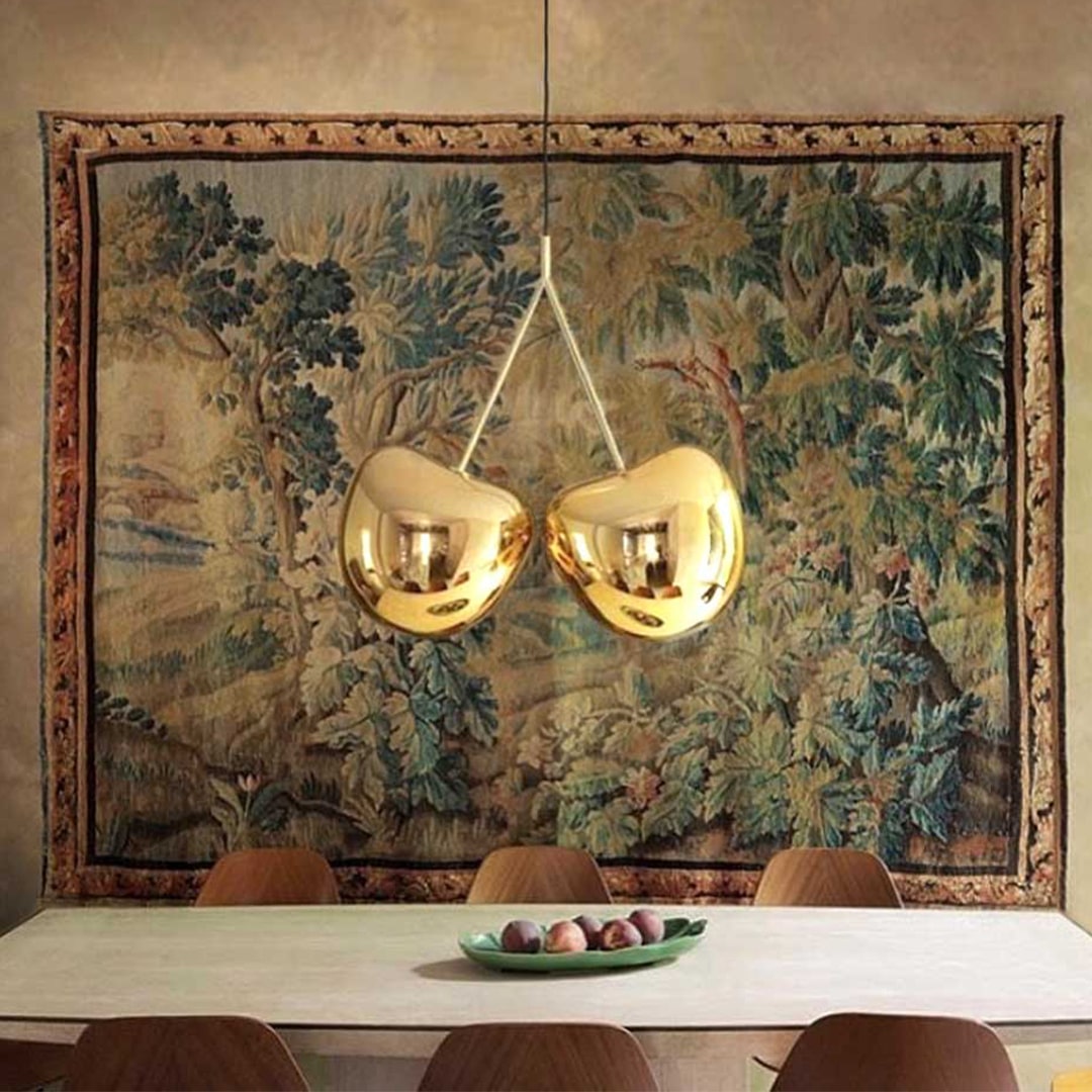 Cherry Lamp Metal Finish