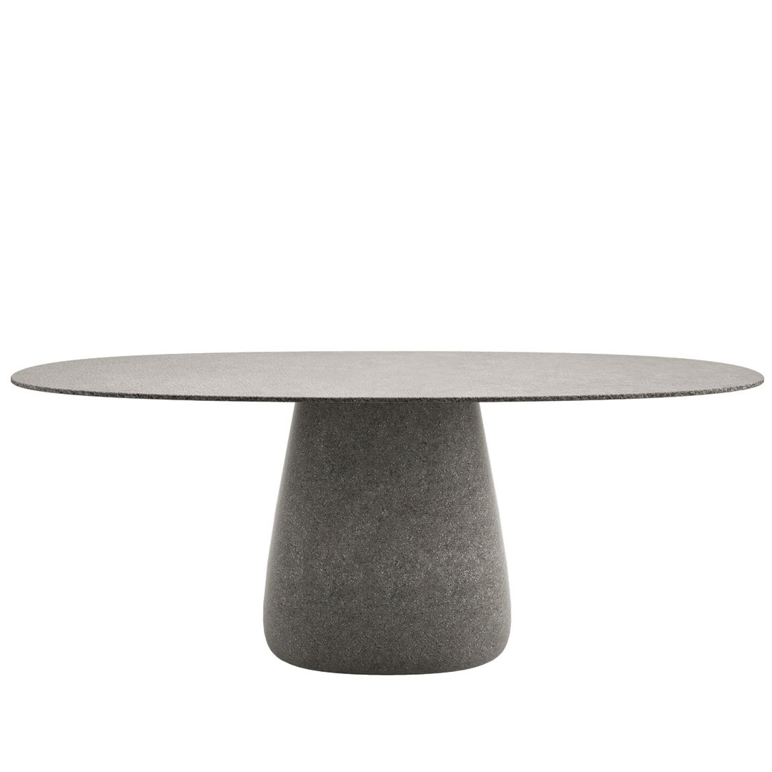 Cobble Table Top 190 Cm Grès Stoneware Ivory