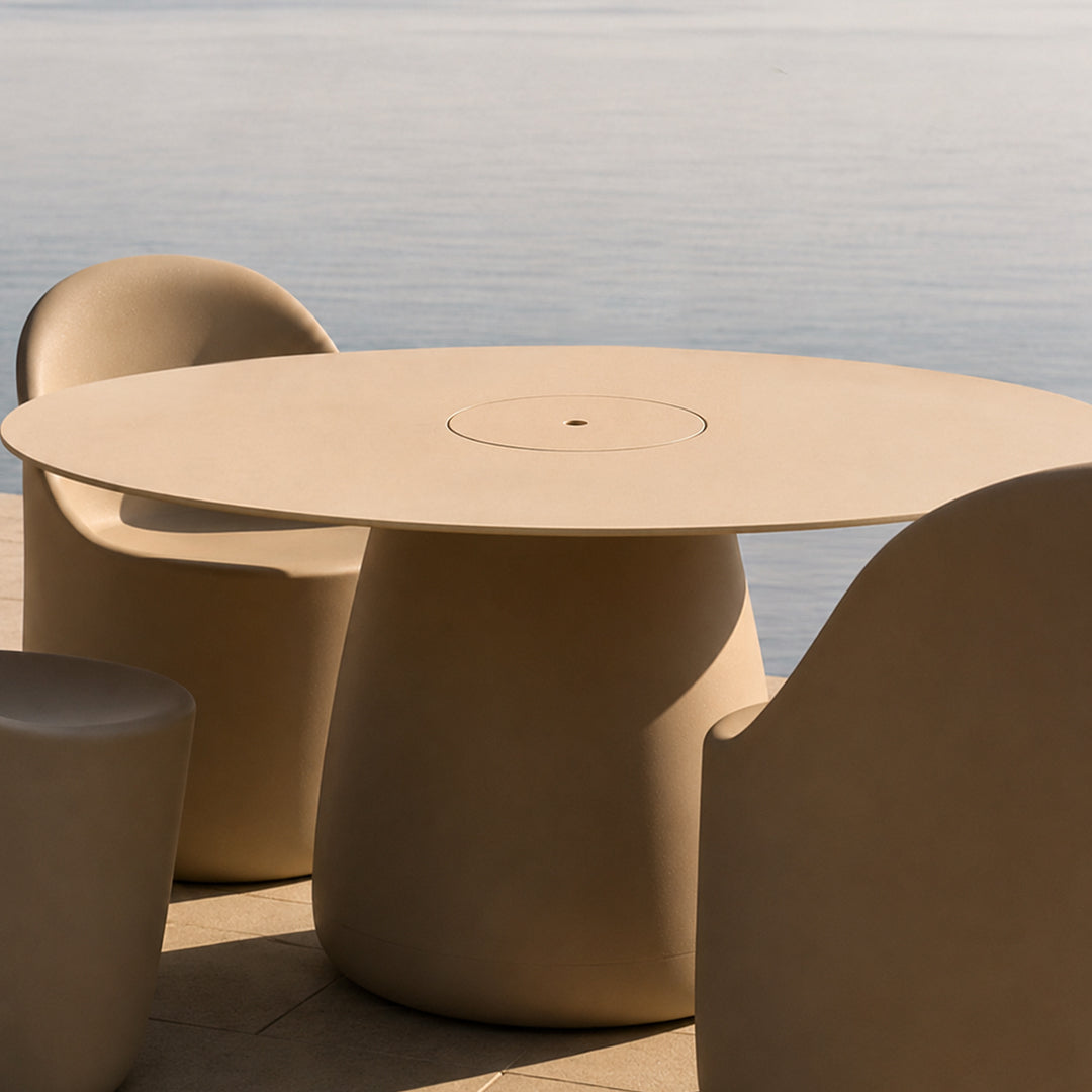 Cobble Table 190 HPL Bucket by Qeeboo