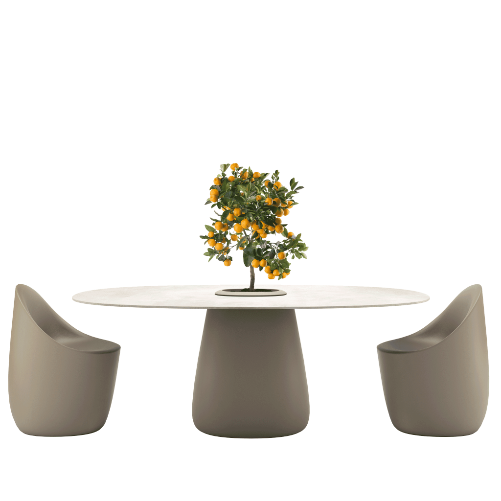 Cobble Table 190 Cm Stonew Bucket