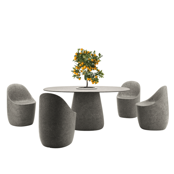 Cobble Table 160 Cm Stonew Bucket
