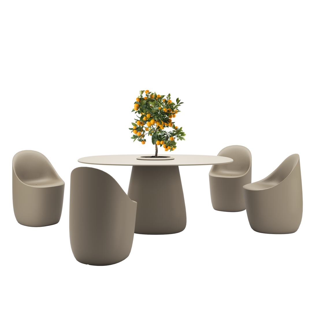 Cobble Table 160 HPL Bucket