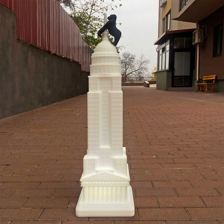 Empire Lamp with Rechargeable Led Translucent design Studio Job