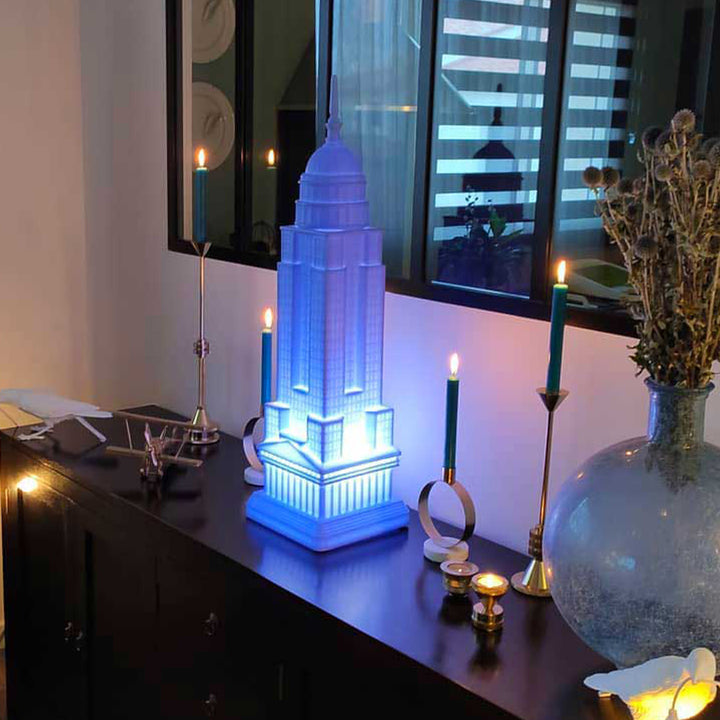 Empire Lamp with Rechargeable Led Translucent design Studio Job