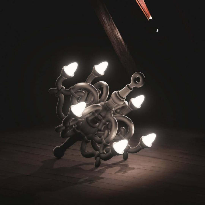 Fallen Chandelier M Powder Pink design Studio Job