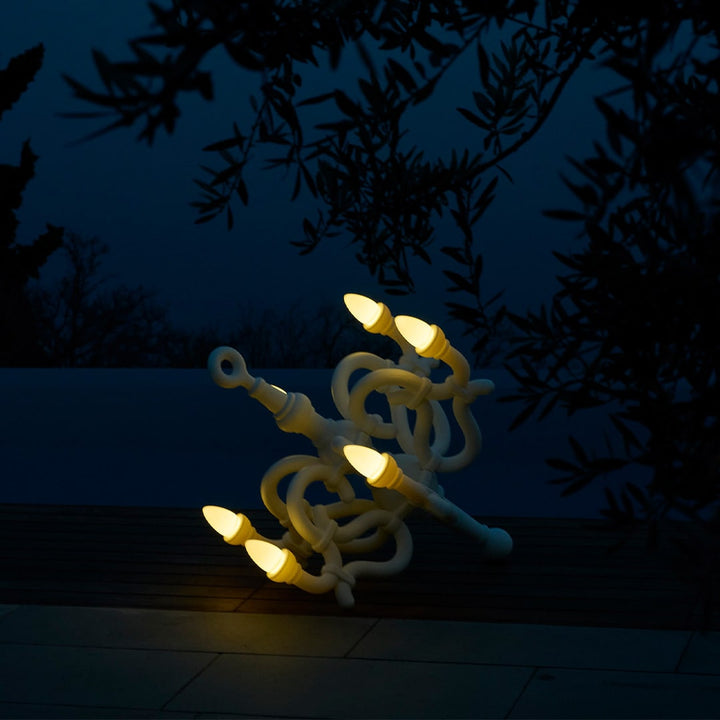 Fallen Chandelier M Powder Pink design Studio Job