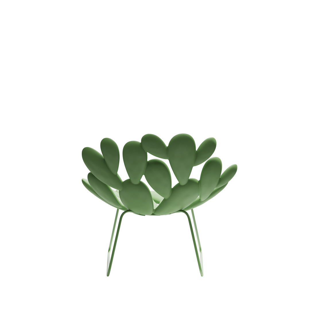Filicudi Armchair with Sledge Base