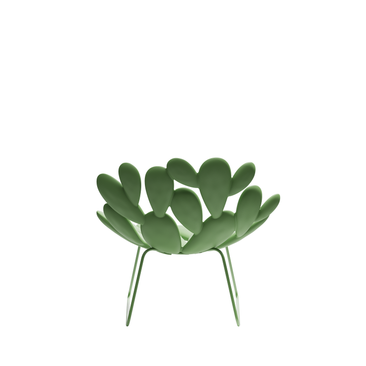 Filicudi Armchair with Sledge Base