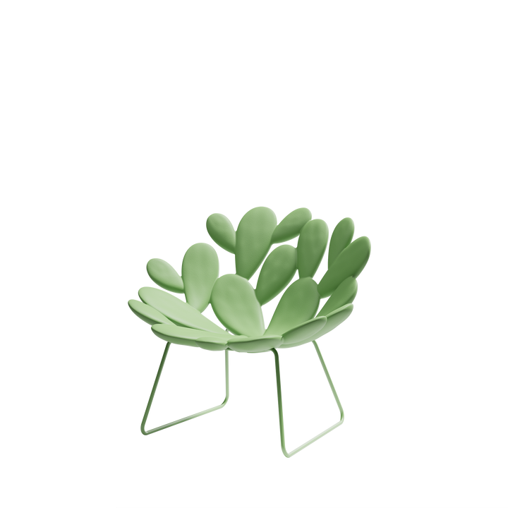 Filicudi Armchair with Sledge Base