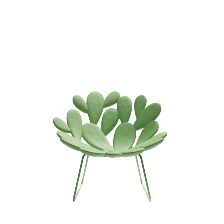 Filicudi Armchair with Sledge Base