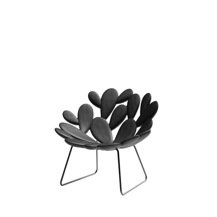 Filicudi Armchair with Sledge Base