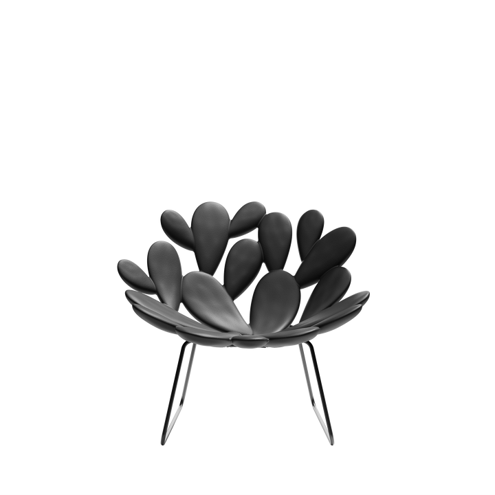 Filicudi Armchair with Sledge Base