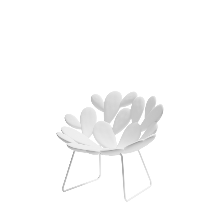Filicudi Armchair with Sledge Base