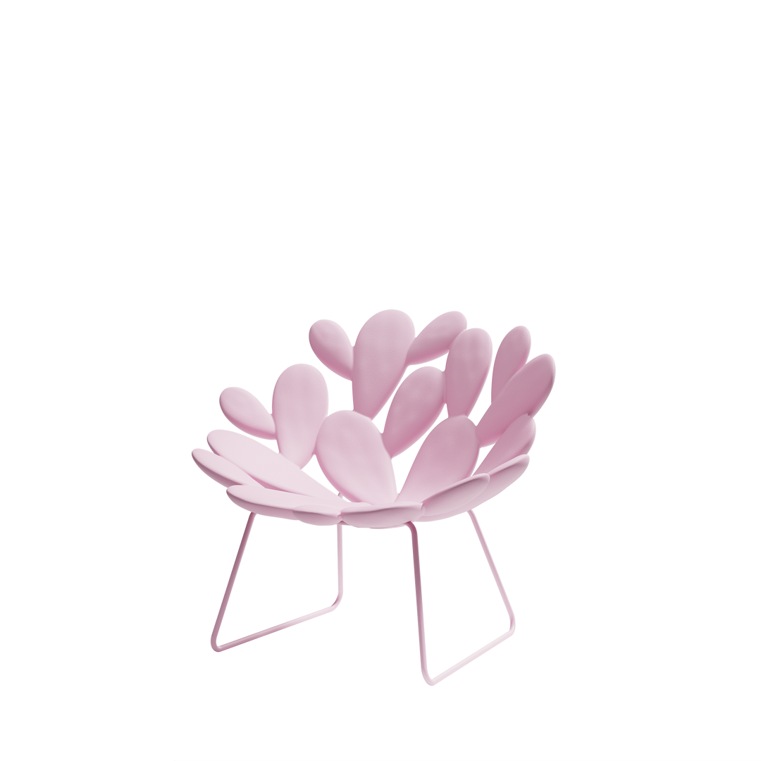 Filicudi Armchair with Sledge Base
