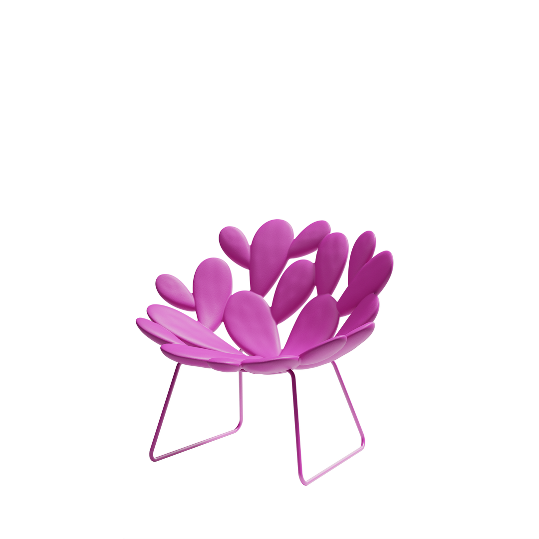 Filicudi Armchair with Sledge Base