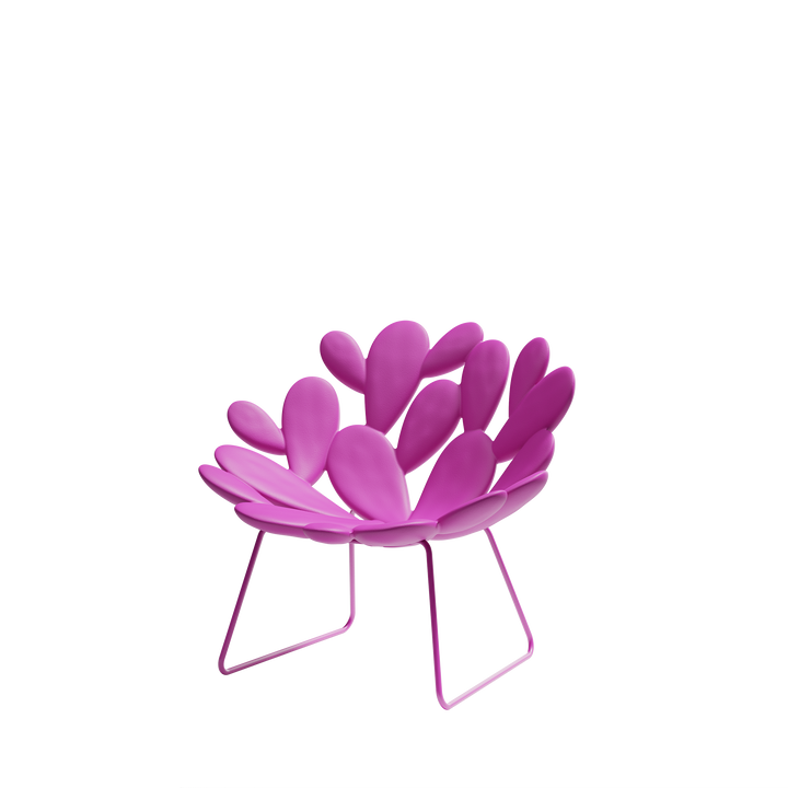 Filicudi Armchair with Sledge Base
