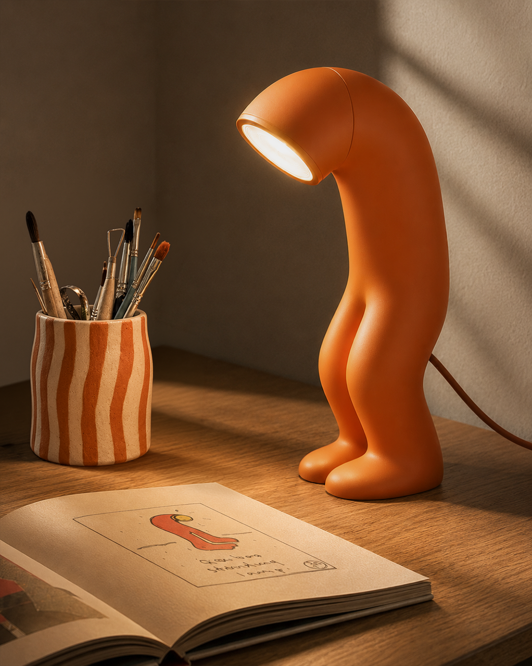 Hoodie Lamp by Qeeboo