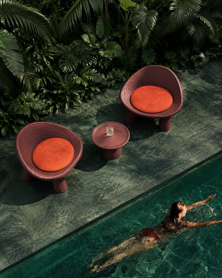 Kaya Armchair by Qeeboo