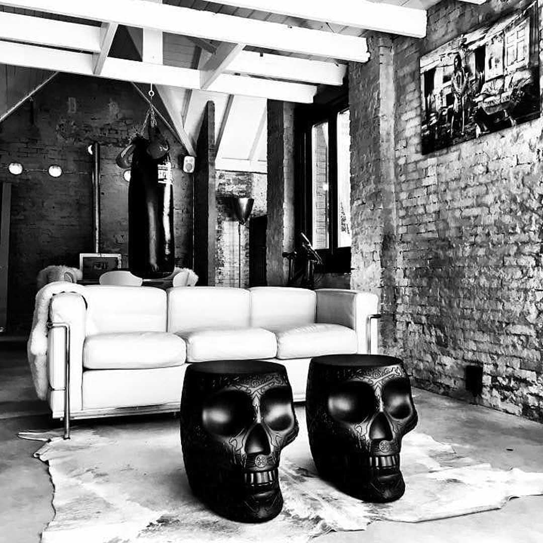 Mexico Stool and Side table Ivory design Studio Job