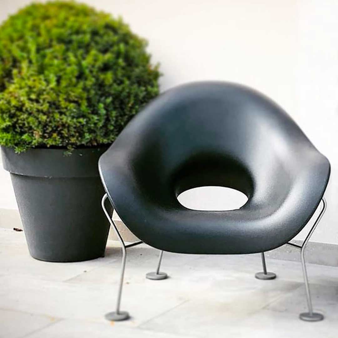 Pupa Armchair Powder Coat Outdoor by Qeeboo