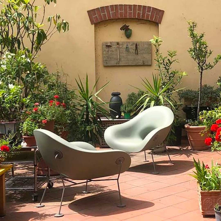 Pupa Armchair Powder Coat Outdoor by Qeeboo