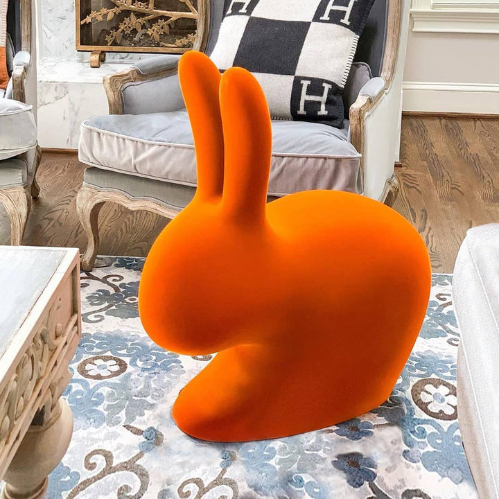 Rabbit Chair Velvet Finish by Qeeboo