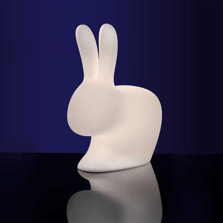 Rabbit Lamp with Rechargeable Led Translucent design Stefano Giovannoni