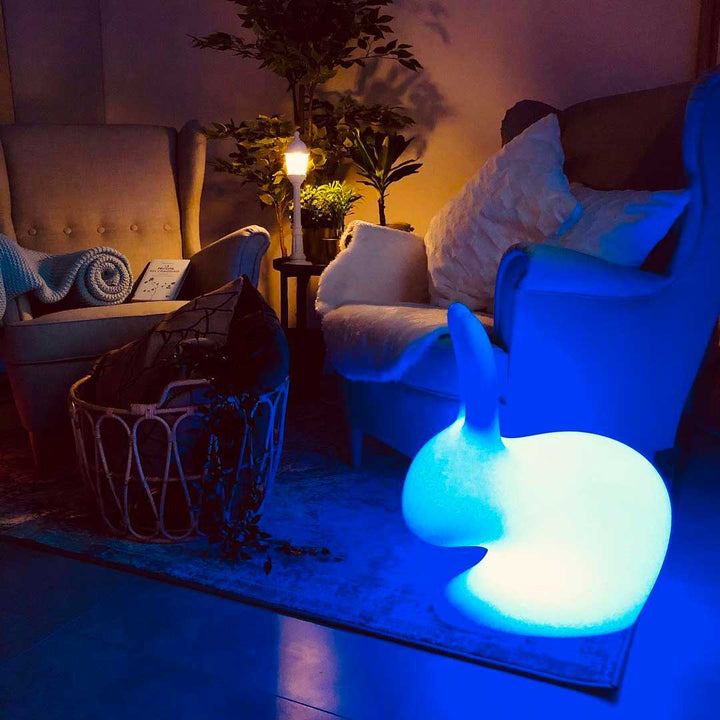 Rabbit Small Lamp with Rechargeable Led by Qeeboo