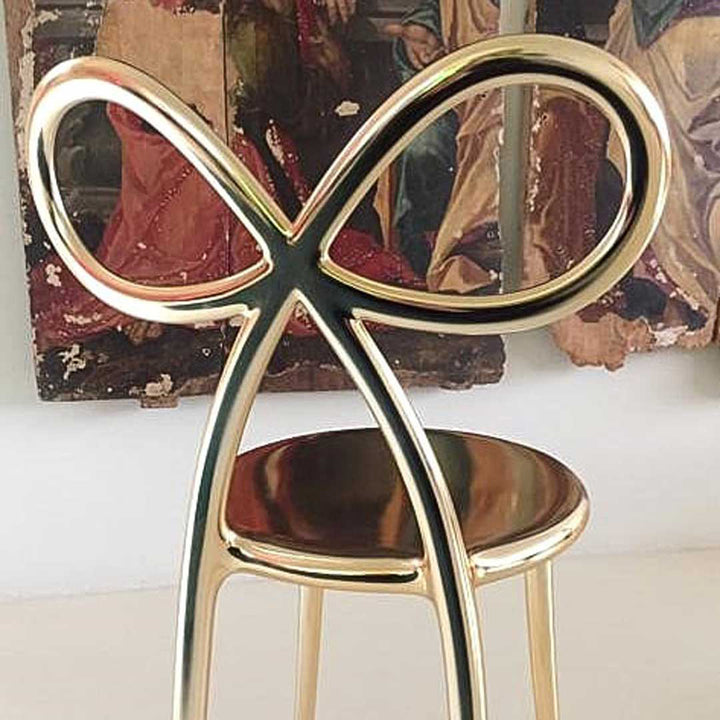 Ribbon Chair Metal Finish