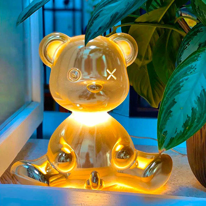 Teddy Boy Lamp Metal Finish with Cable Copper design Stefano Giovannoni