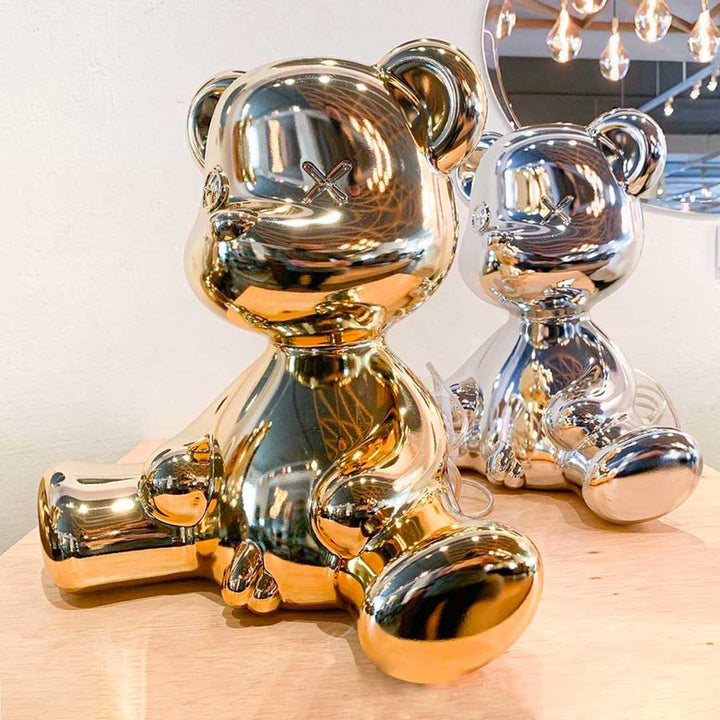 Teddy Boy Lamp Metal Finish with Cable Copper design Stefano Giovannoni