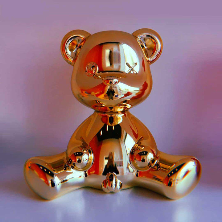 Teddy Boy Lamp Metal Finish with Cable Copper design Stefano Giovannoni