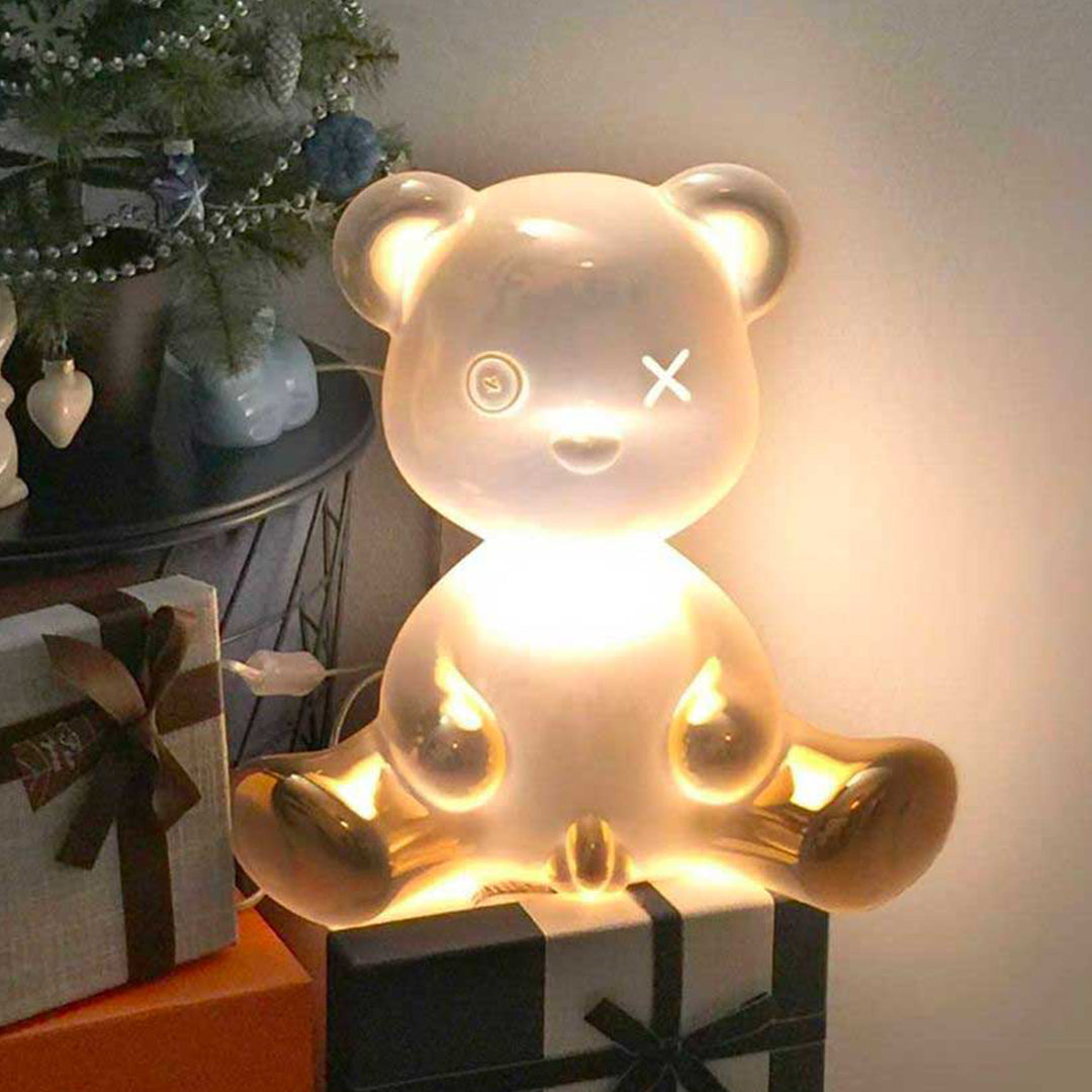 Teddy Boy Lamp Metal Finish with Cable Copper design Stefano Giovannoni